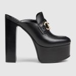 Gucci Women’s platform mule with Horsebit